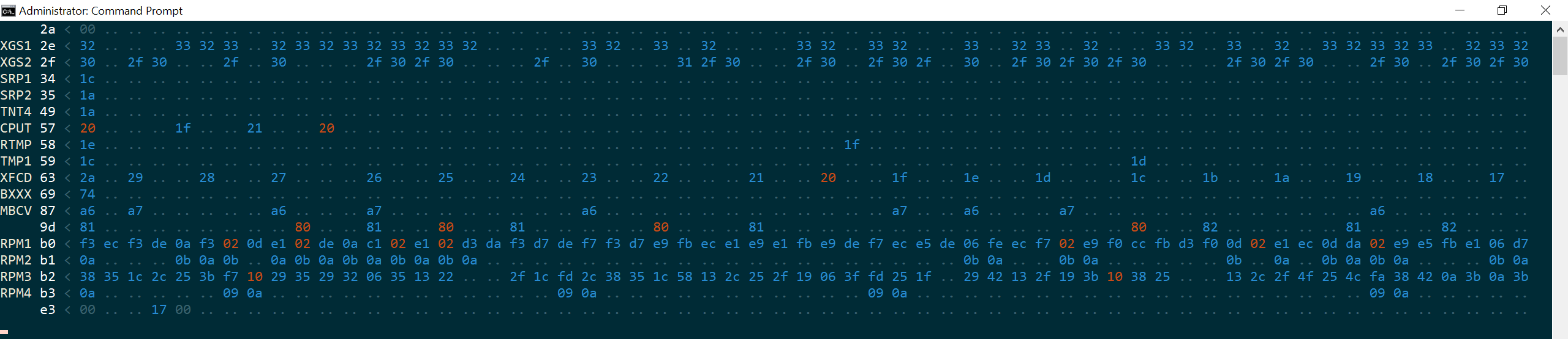 Command-line Embedded Controller monitor